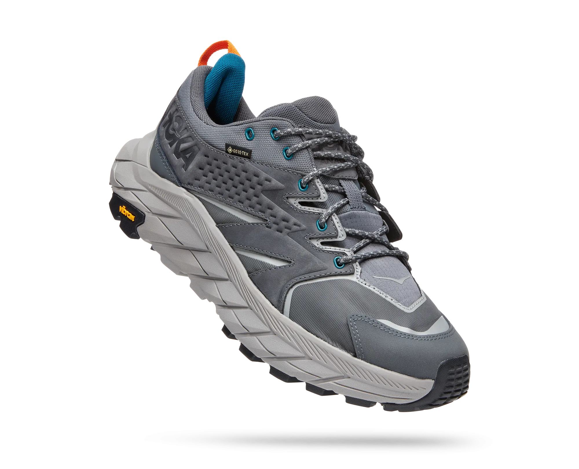 Men's Hoka Anacapa Low GTX Color: Castlerock/Sharkskin