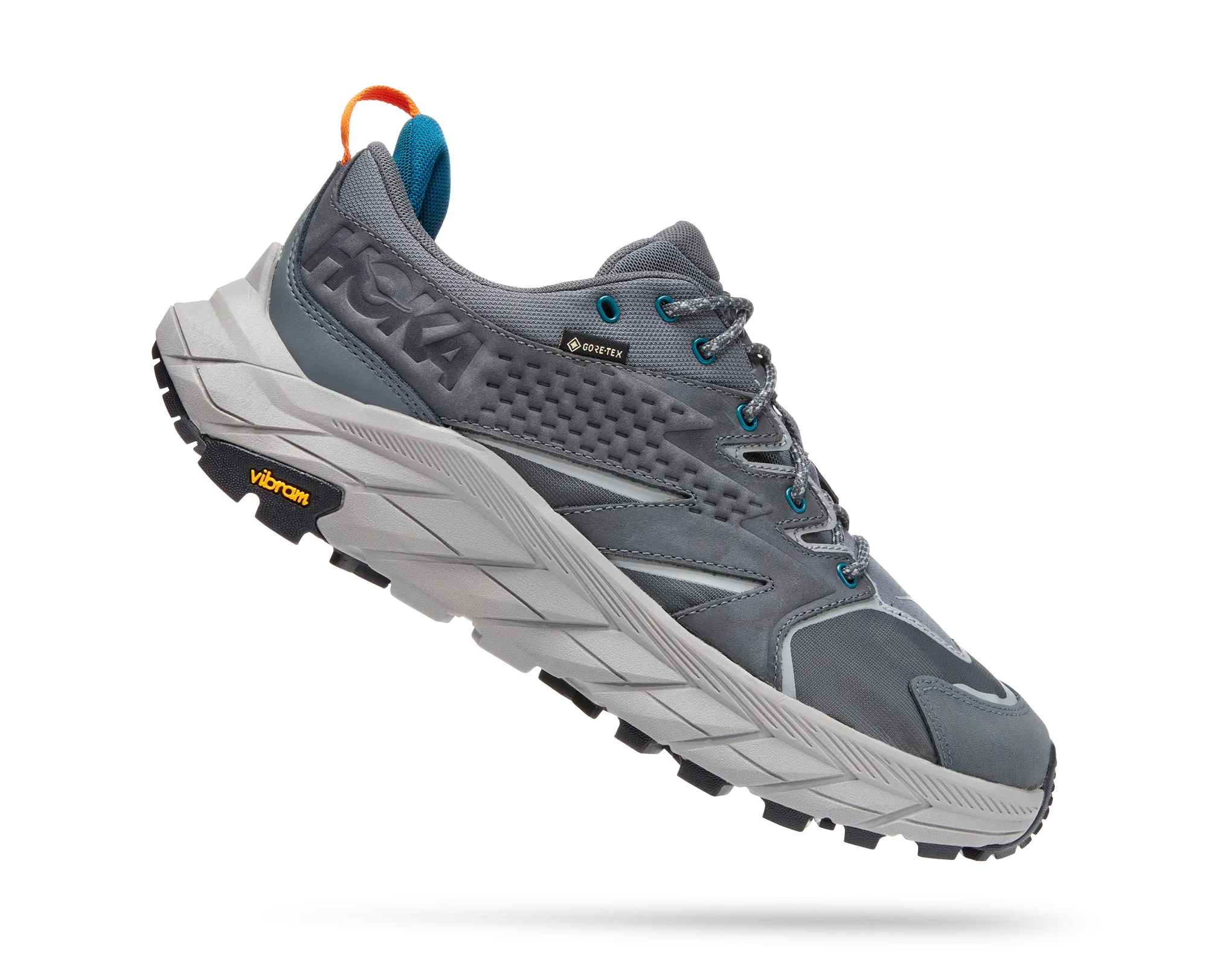 Men's Hoka Anacapa Low GTX Color: Castlerock/Sharkskin