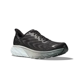 Men's Hoka Arahi 6 Color: Black/White (WIDE WIDTH)