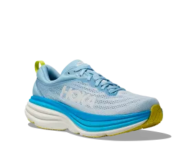 Men's Hoka Bondi 8 Color: Airy Blue / Diva Blue