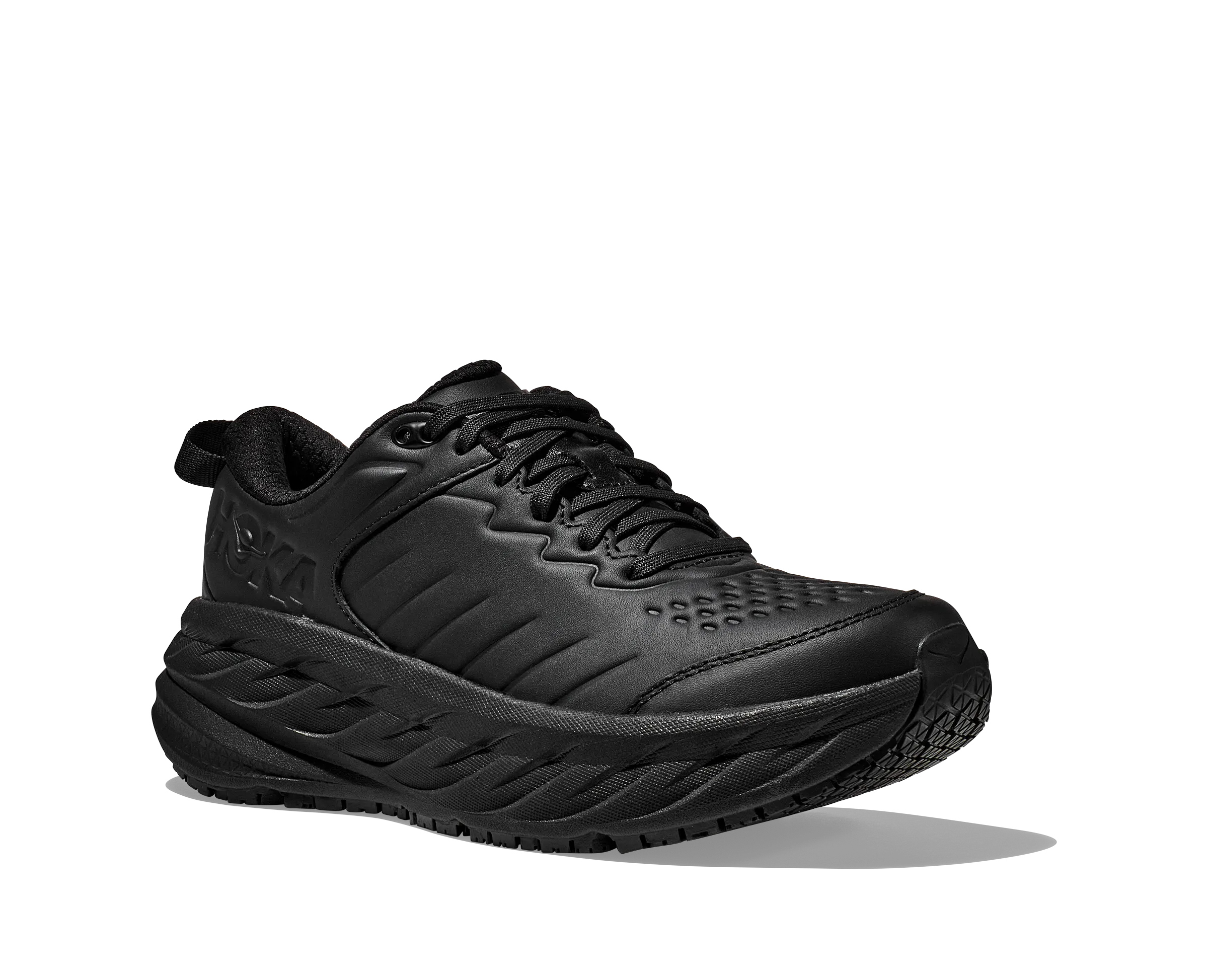 Men's Hoka Bondi SR Color: Black/Black