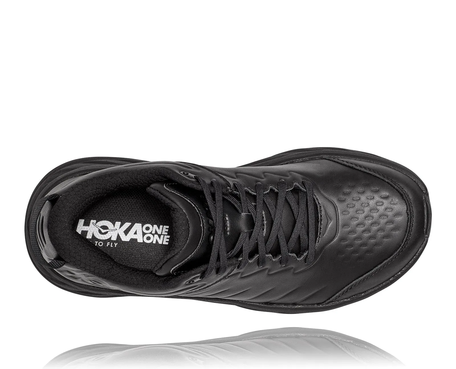 Men's Hoka Bondi SR Color: Black/Black