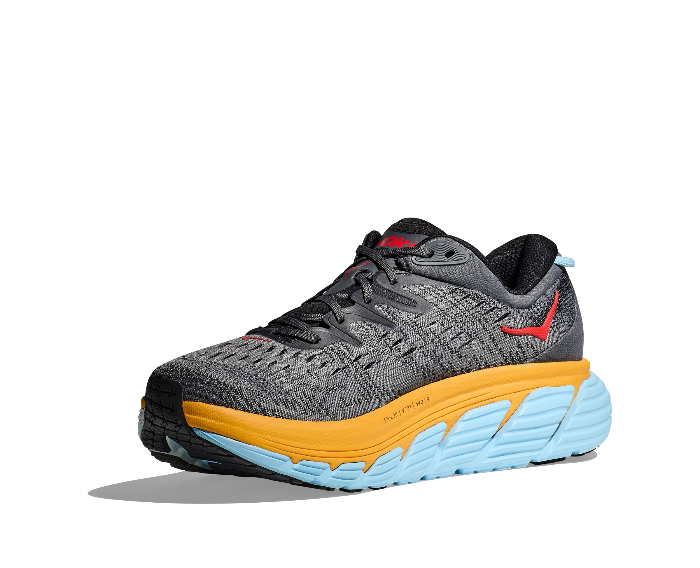 Men's Hoka Gaviota 4 Color: Castlerock/Anthracite