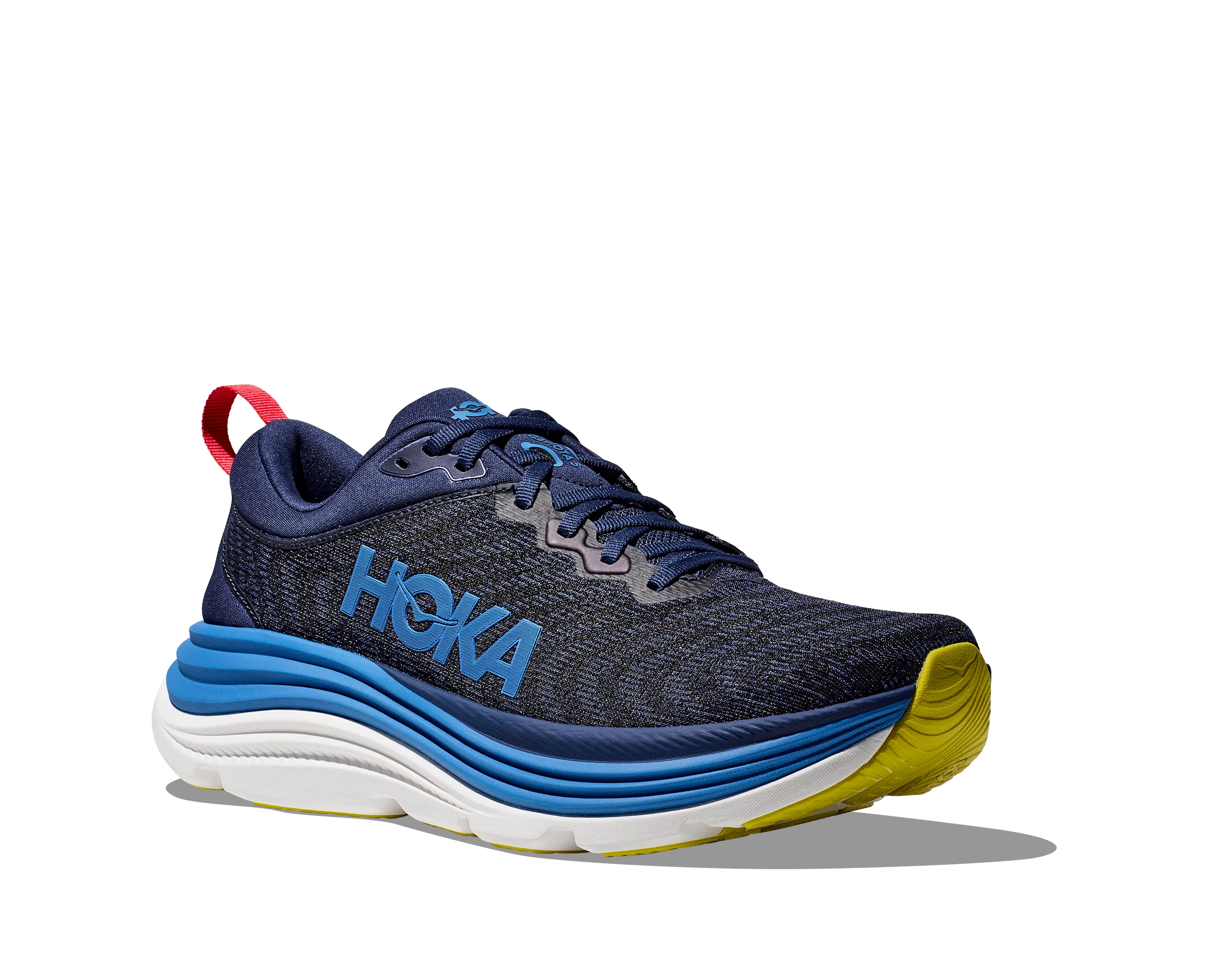 MEN'S HOKA GAVIOTA 5 1127929BBES COLOR:  BELLWETHER BLUE/EVENING SKY