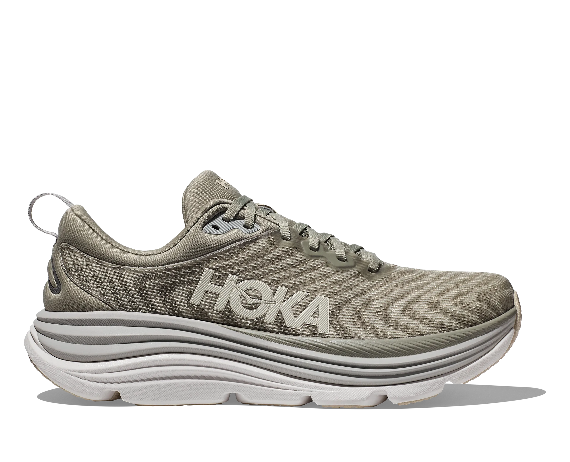 MEN'S HOKA GAVIOTA 5 1127929BYT COLOR: BARLEY/OAT MILK