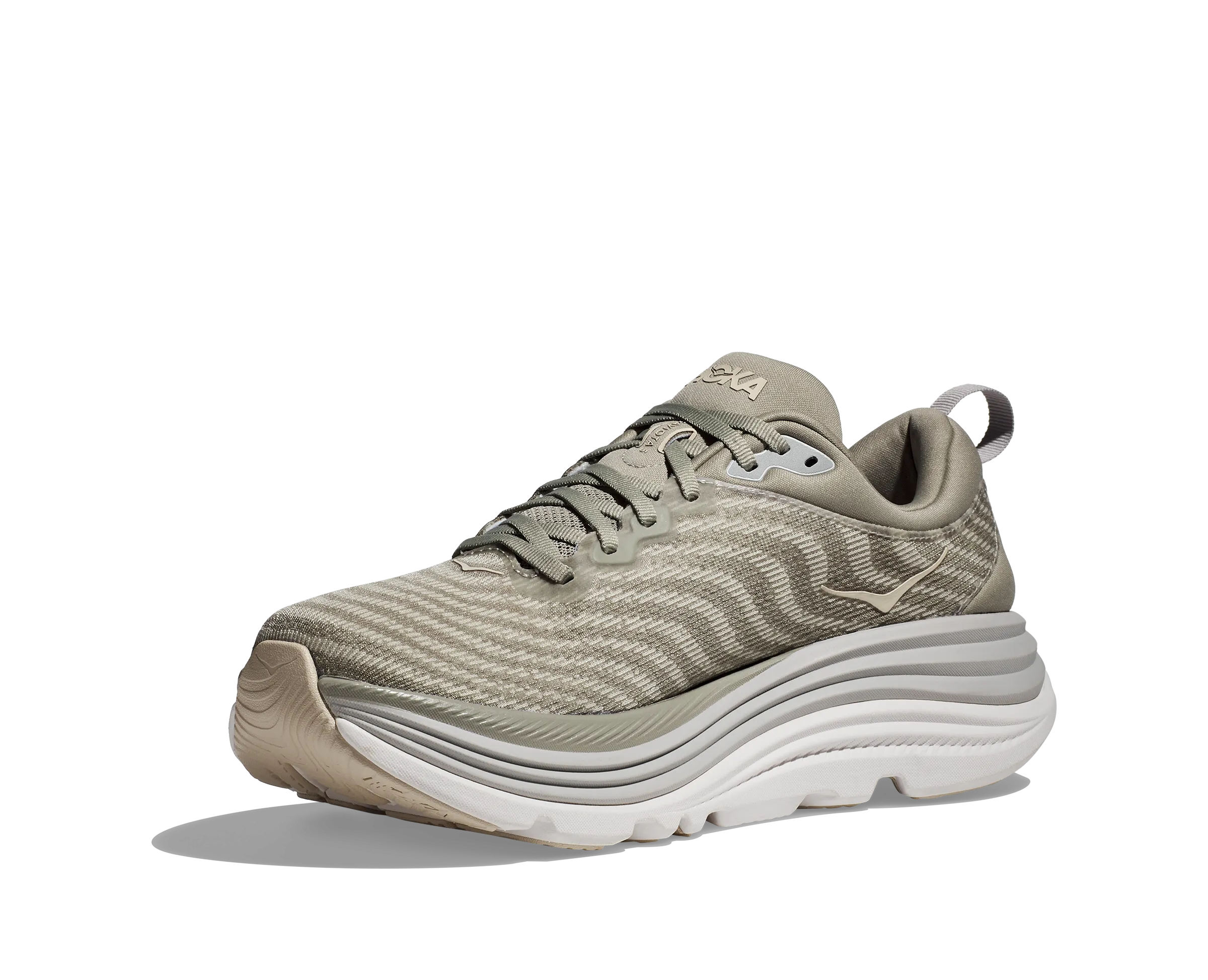 MEN'S HOKA GAVIOTA 5 1127929BYT COLOR: BARLEY/OAT MILK