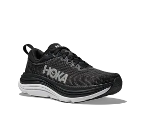 Men's Hoka Gaviota 5 Color: Black / White (WIDE WIDTH)