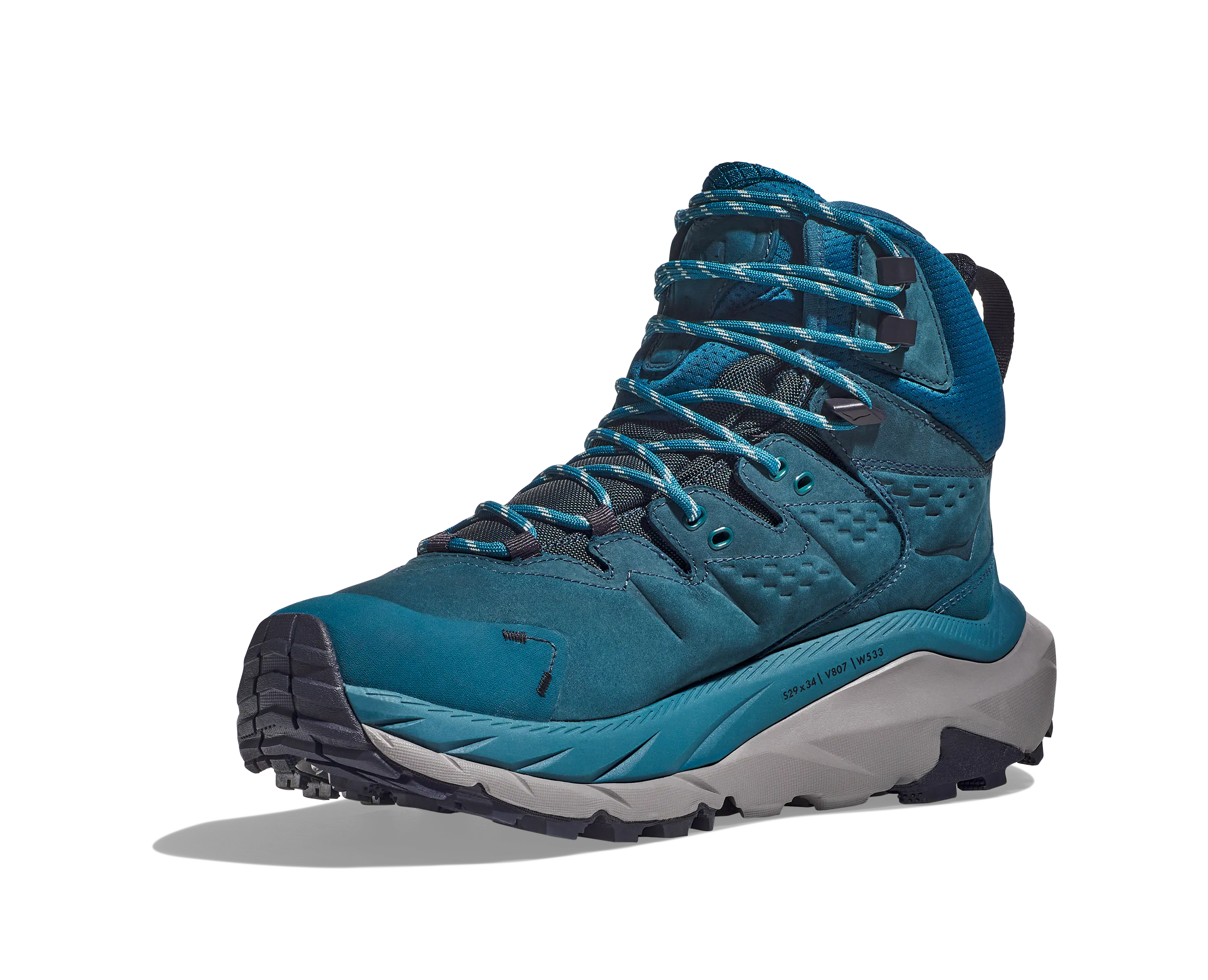 Men's Hoka Kaha 2 GTX Color: Blue Coral/Blue Graphite