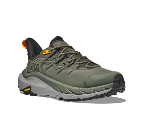 Men's Hoka Kaha 2 Low GTX Color: Thyme / Radiant Yellow