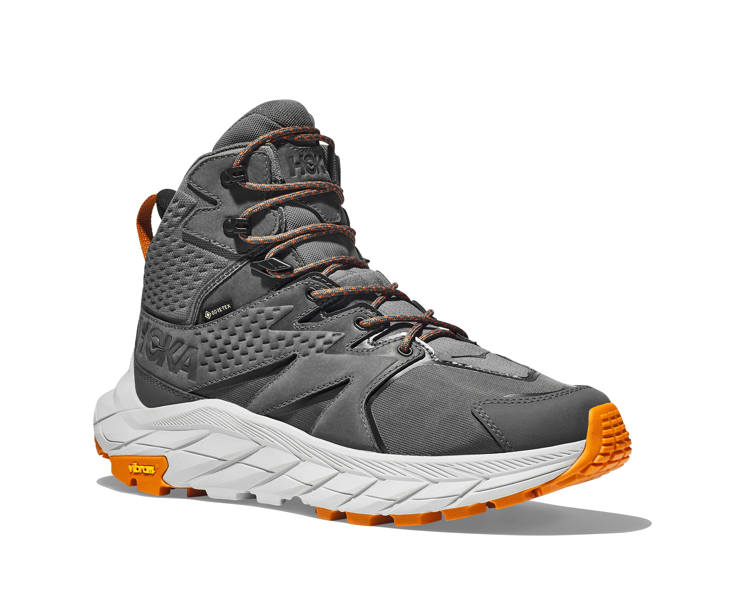 Men's Hoka One One Anacapa Mid GTX Color: Castlerock/Harbor Mist