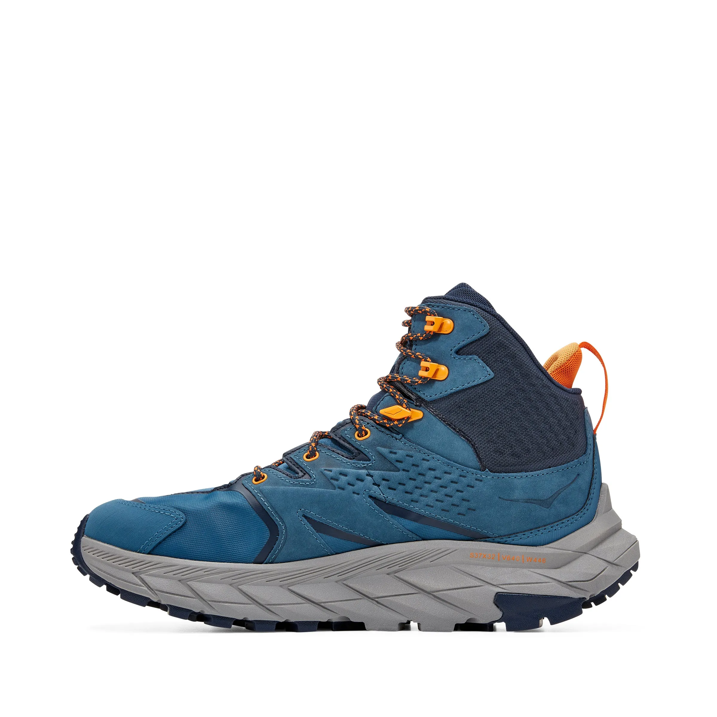 Men's Hoka One One Anacapa Mid GTX Color: Real Teal/Outer Space