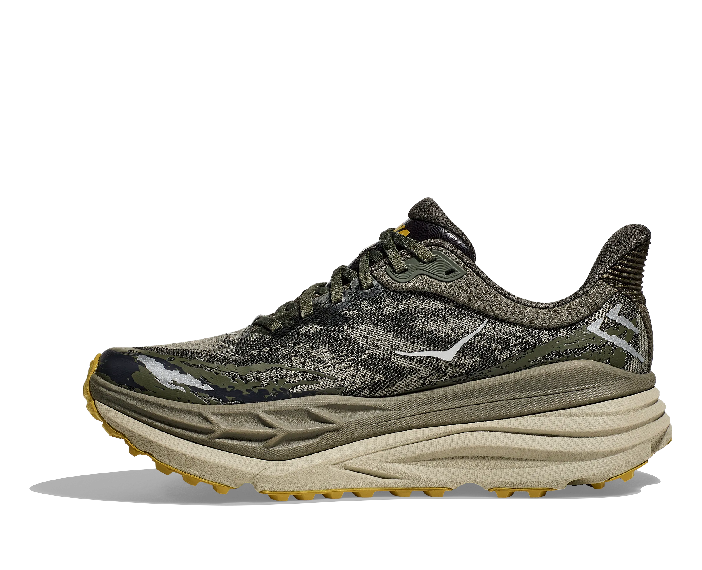 MEN'S HOKA STINSON 7 1141530OZF COLOR:  OLIVE HAZE/FOREST COVER