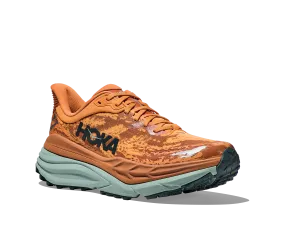 Men's Hoka Stinson 7 Color: Amber Haze / Amber Brown