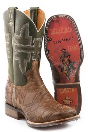 Men's Tin Haul I Am In Stitches Western Boot #14-020-0077-0473