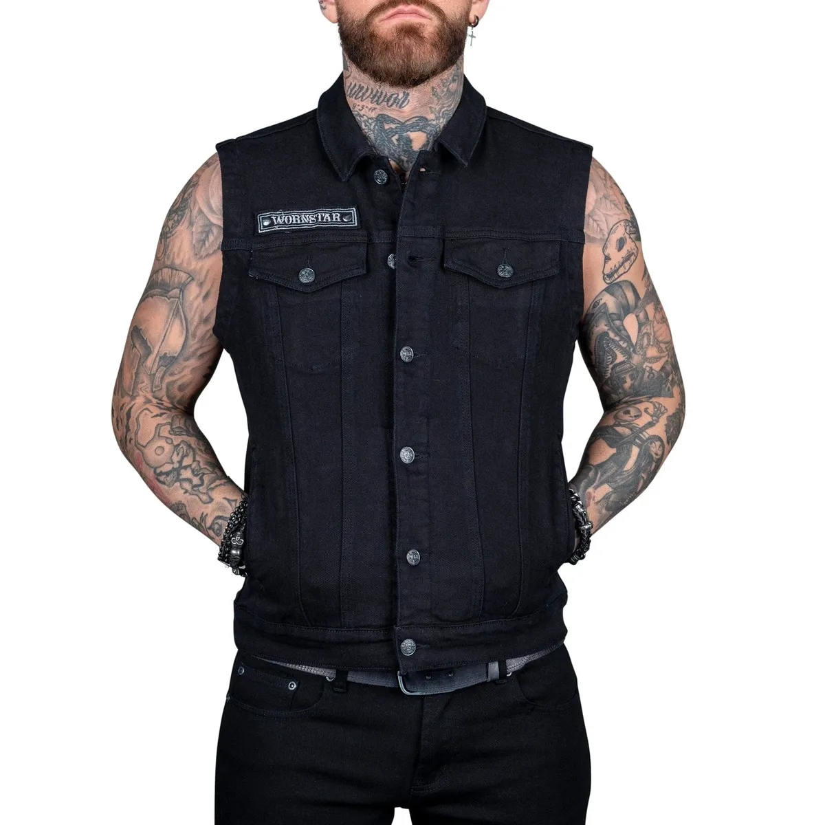 men's vest WORNSTAR - Idolmaker - WSJ-02-IMVK  -  Metal-shop