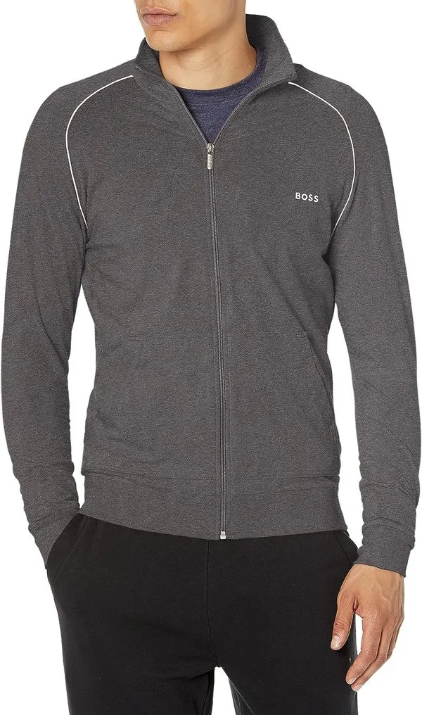 Men's Mix&Match Jacket Asphault Grey Hoodie - Grey