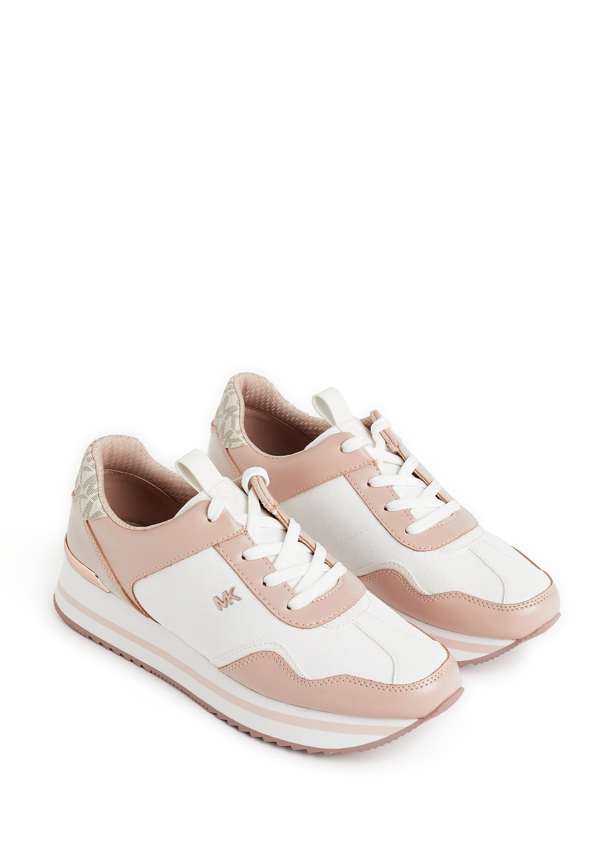 MMK  Bi-material sneakers - Pink