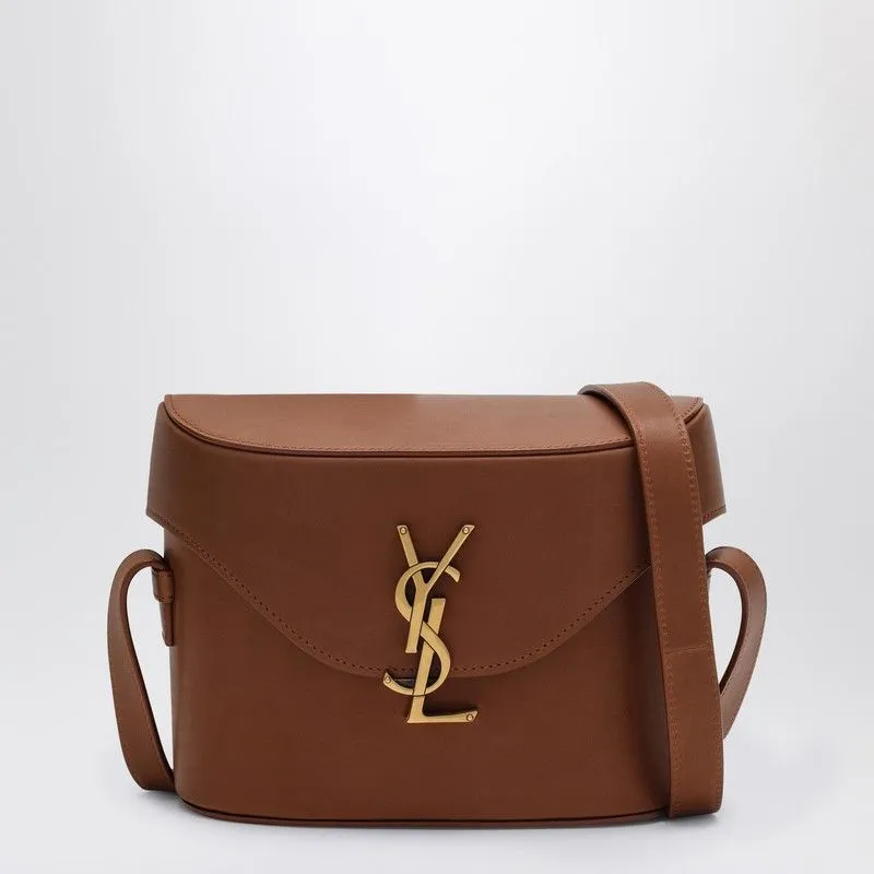 MONOGRAM SMALL BRICK-COLOURED SHOULDER BAG