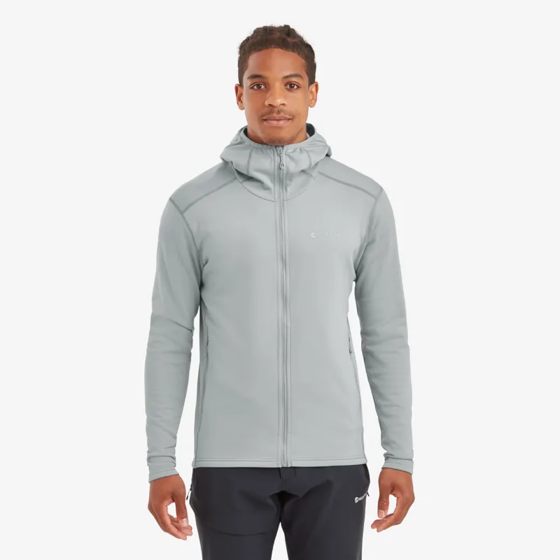 Montane Mens Fury Lite Hoodie - Pebble Blue