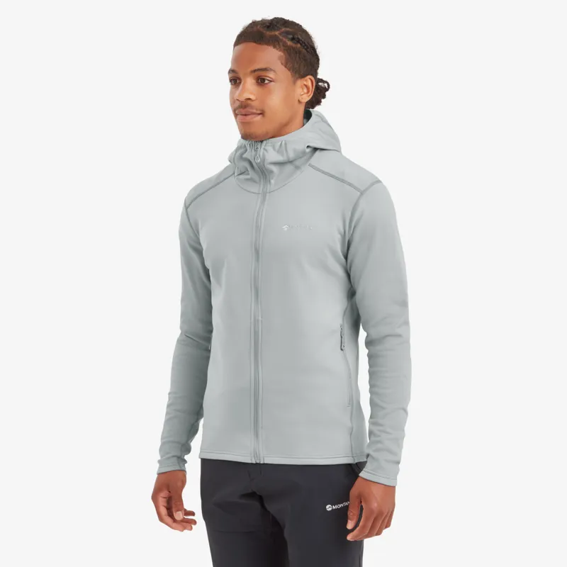 Montane Mens Fury Lite Hoodie - Pebble Blue