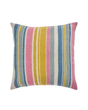 Multi-Color Stripe Outdoor Pillow