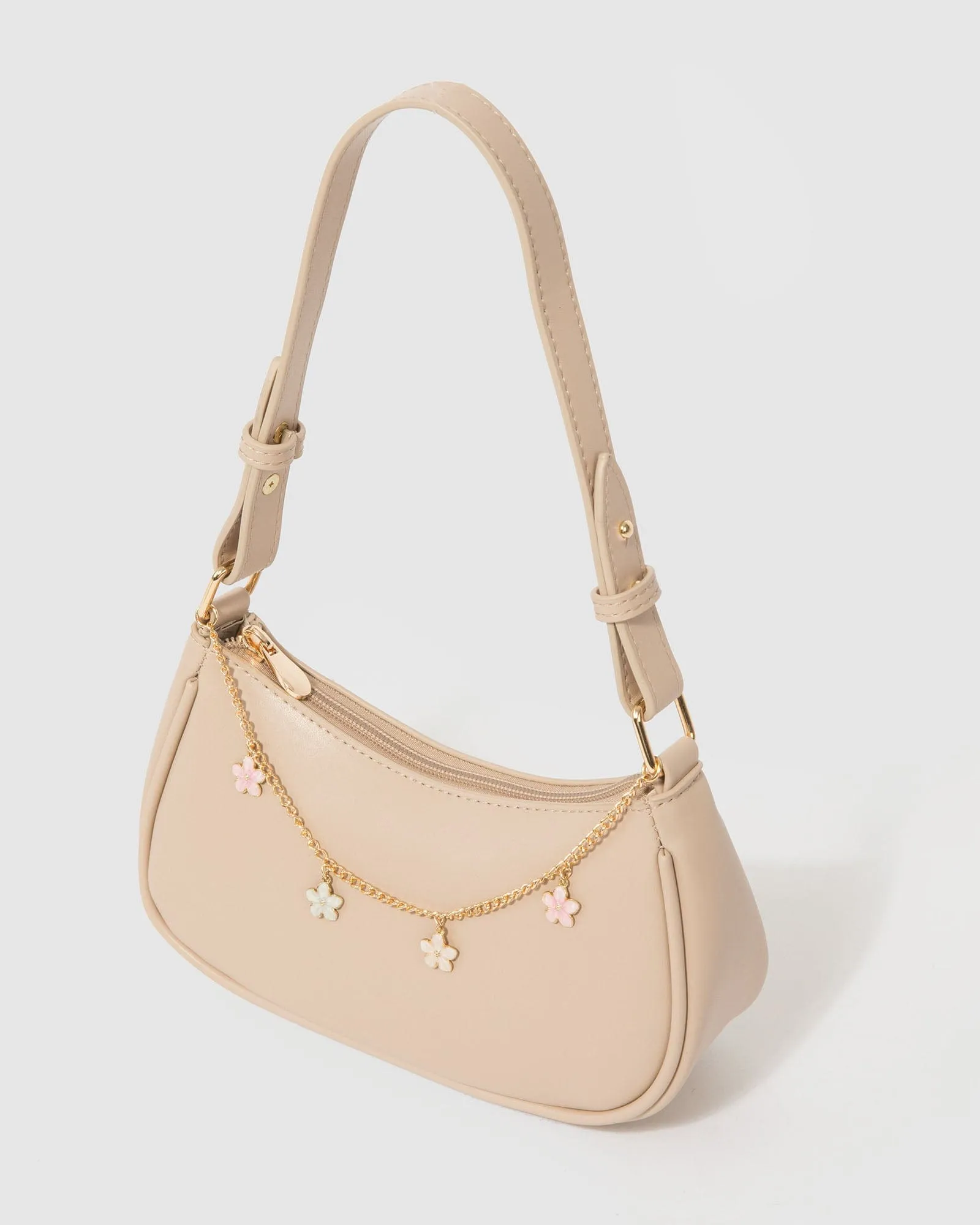 Natural Roberta Shoulder Bag