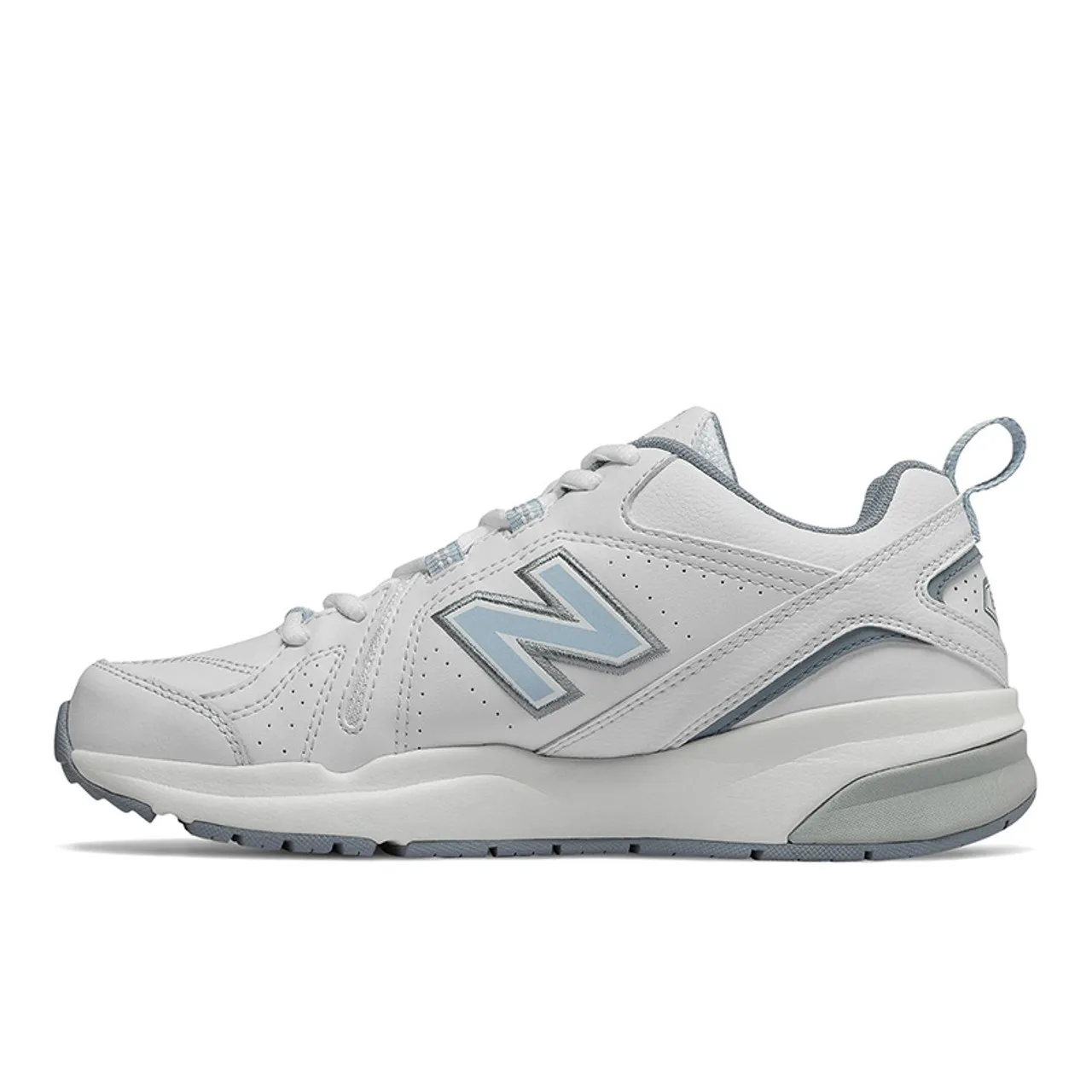 New Balance 608v5 Women's WHITE LEATHER Trainers