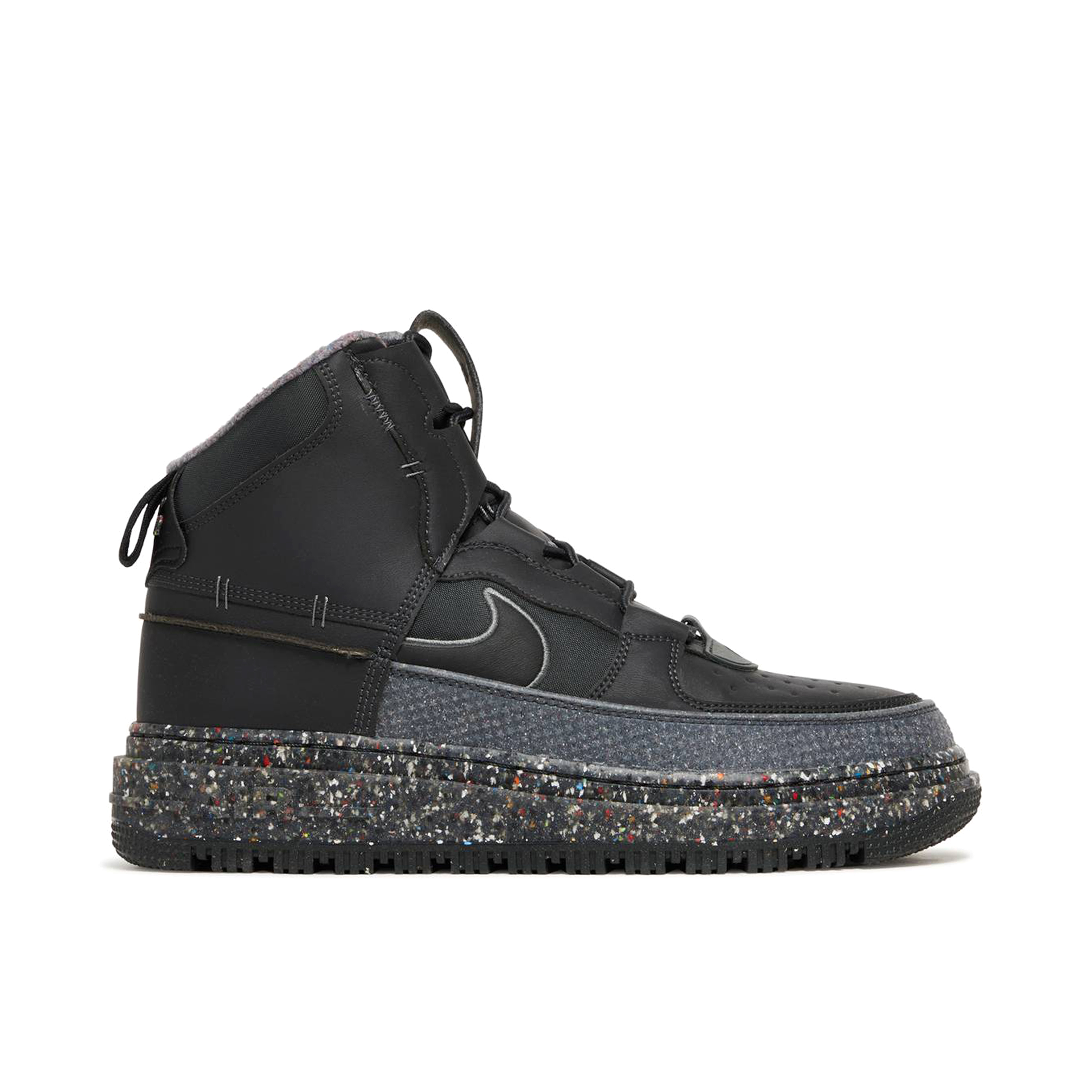 Nike Air Force 1 Boot Dark Smoke Grey Crater | DD0747-001 | Laced