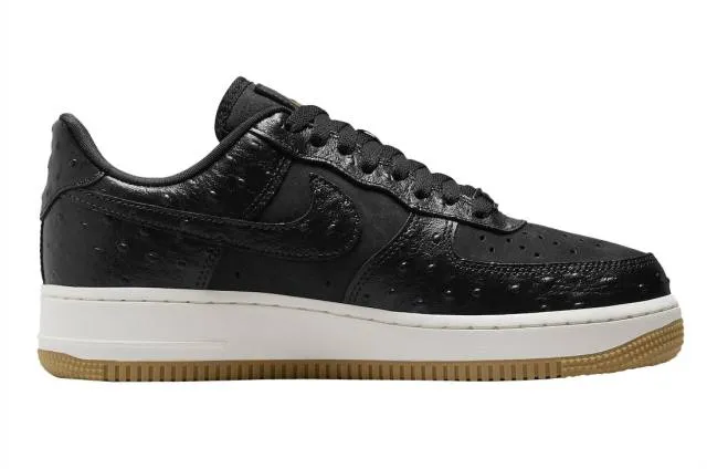 Nike Air Force 1 Low Black Ostrich