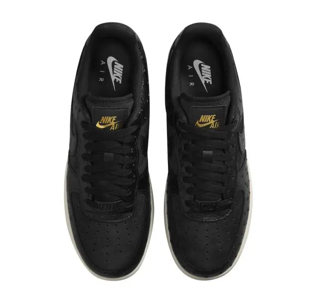 Nike Air Force 1 Low Black Ostrich