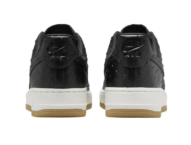 Nike Air Force 1 Low Black Ostrich