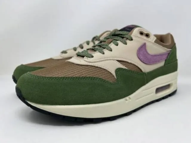 Nike Air Max 1 NH Treeline 2022 Green Light Bordeaux Men...