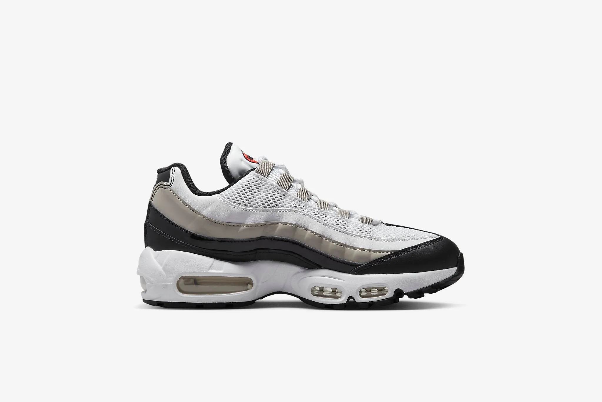 Nike Air Max 95 W - White / Black Lt-Iron Ore