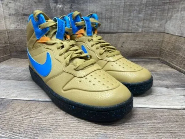 Nike Court Borough Mid 2 Boot 'Club Gold Blue Hero BQ544...