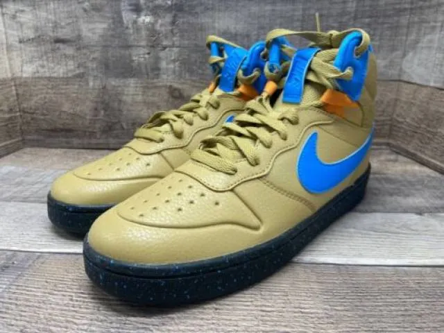 Nike Court Borough Mid 2 Boot 'Club Gold Blue Hero BQ544...