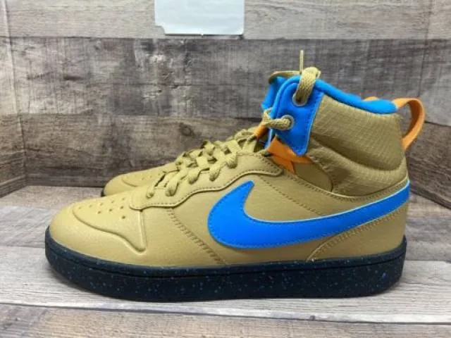 Nike Court Borough Mid 2 Boot 'Club Gold Blue Hero BQ544...