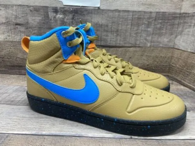 Nike Court Borough Mid 2 Boot 'Club Gold Blue Hero BQ544...