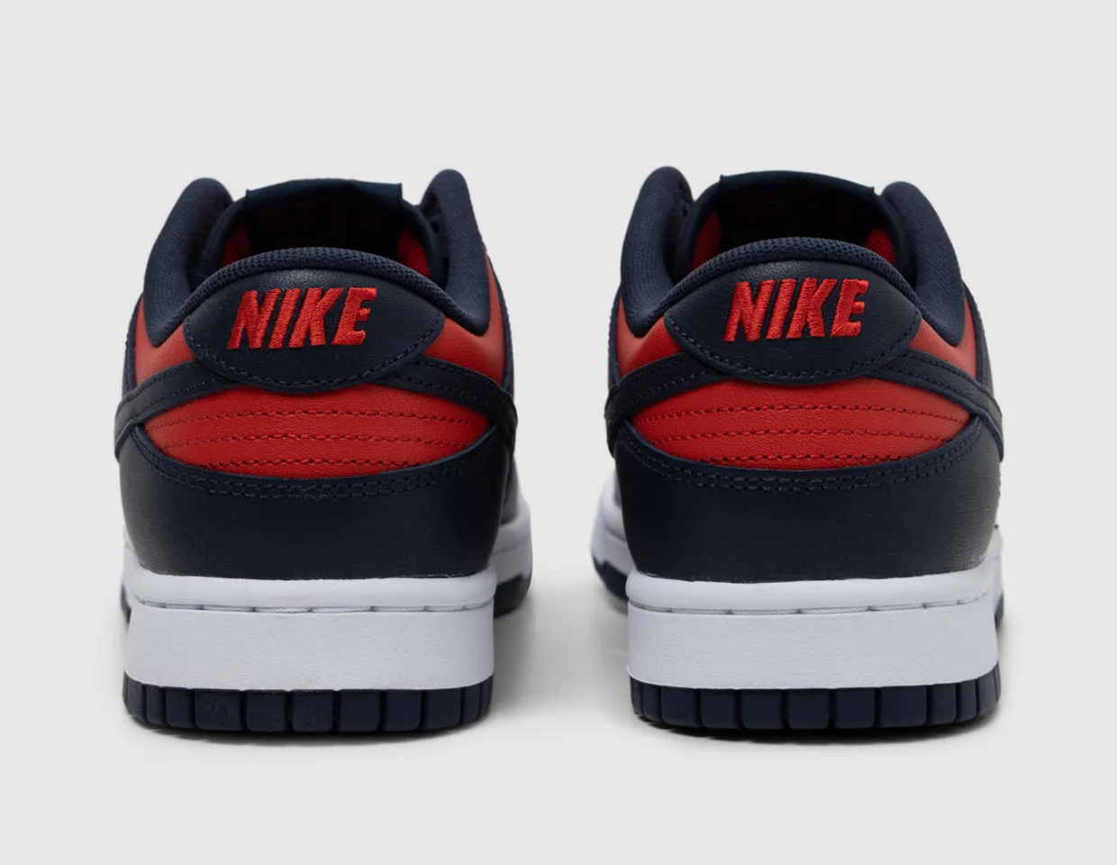 Nike Dunk Low Retro University Red / Obsidian - White