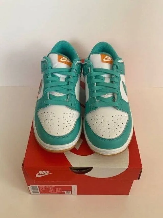 Nike Dunk Low WMNS Turquoise Orange