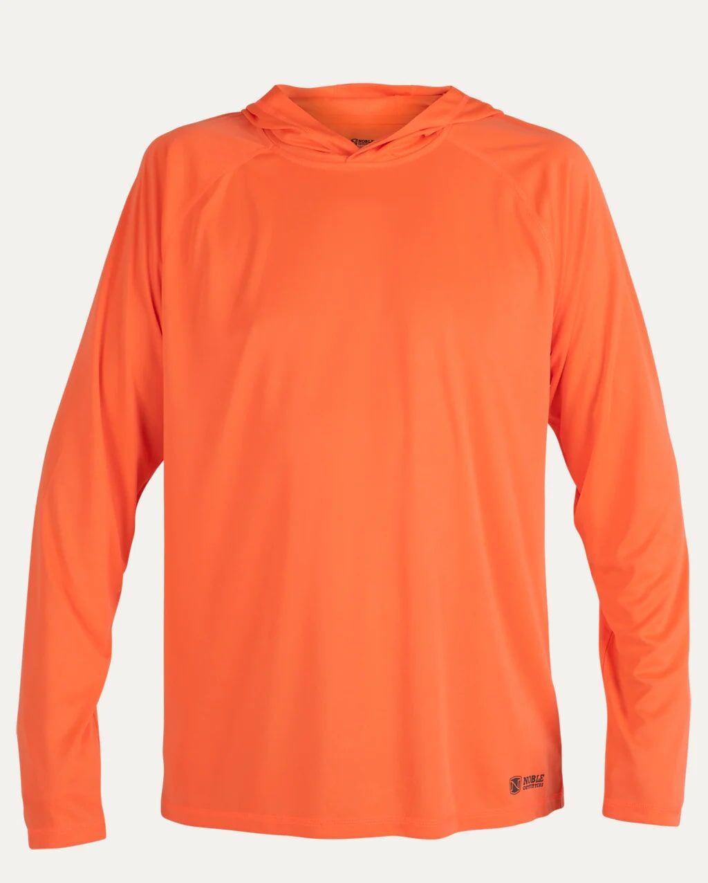 Noble Outfitters Men's Flex Sun Shirt Hoodie in Safety Orange