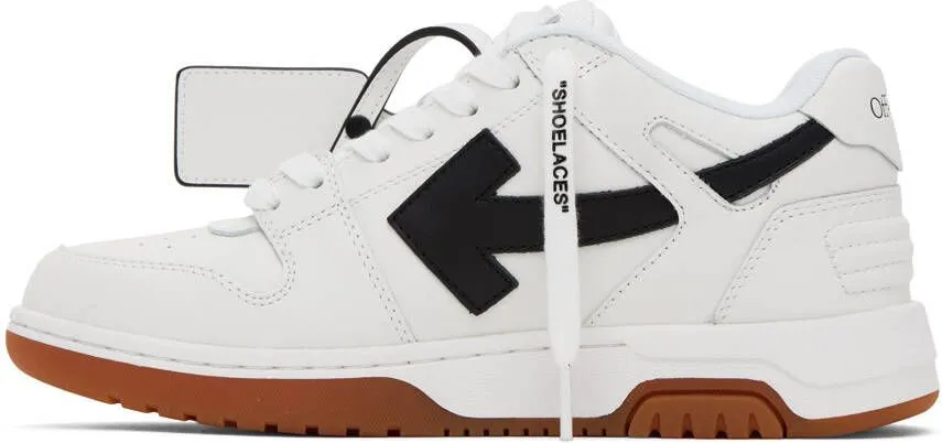 Off-White & Black Out Of Office Sneakers