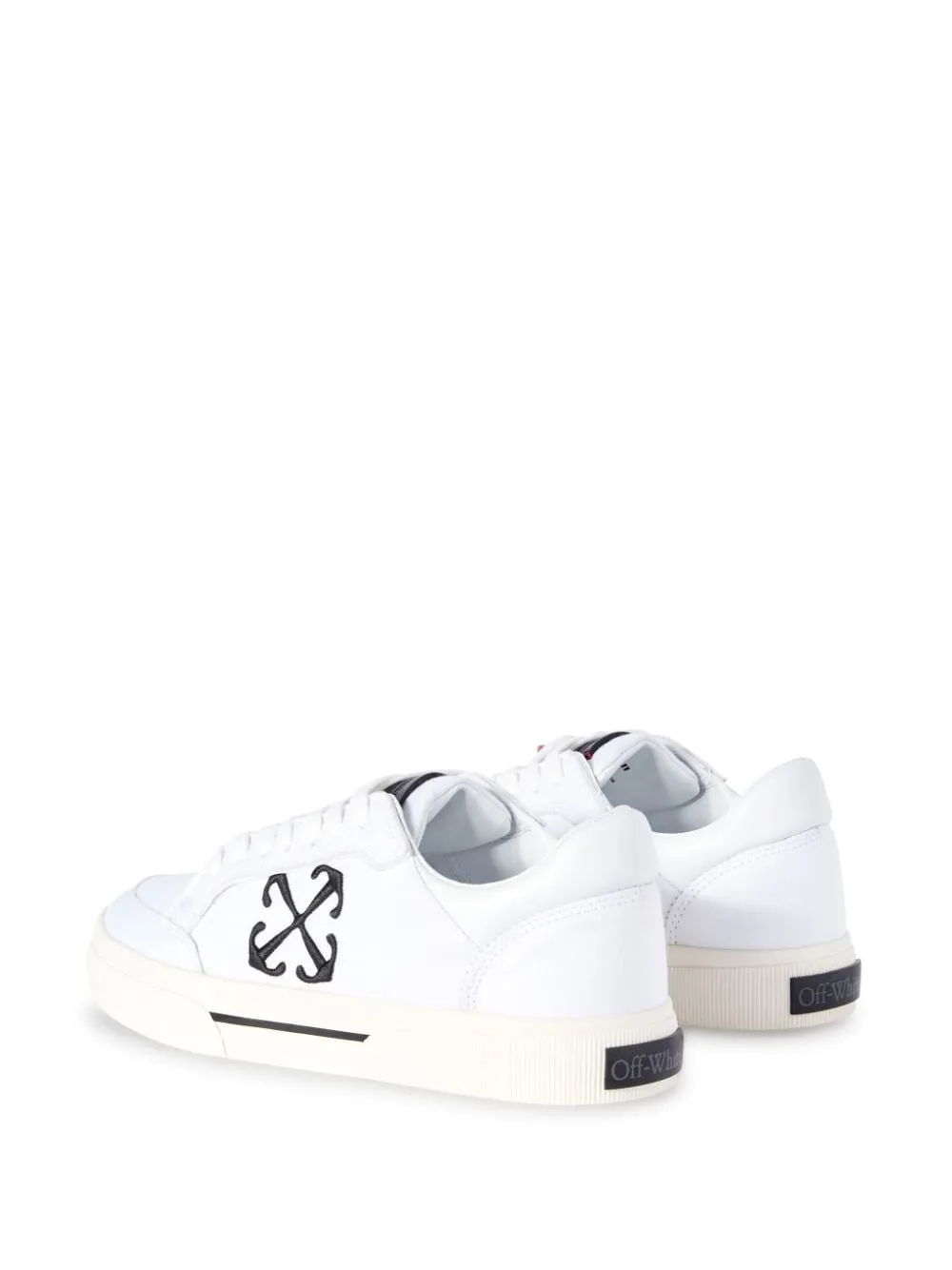 Off White    Off White Low Vulcanized Canvas Sneakers