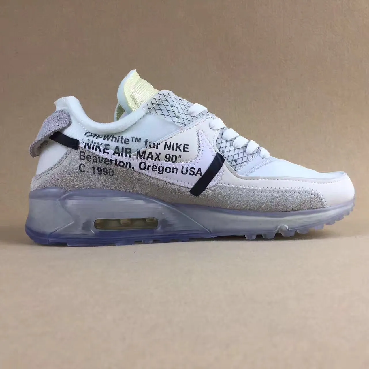 OFF-WHITE x Nike Air Max 90 Ice