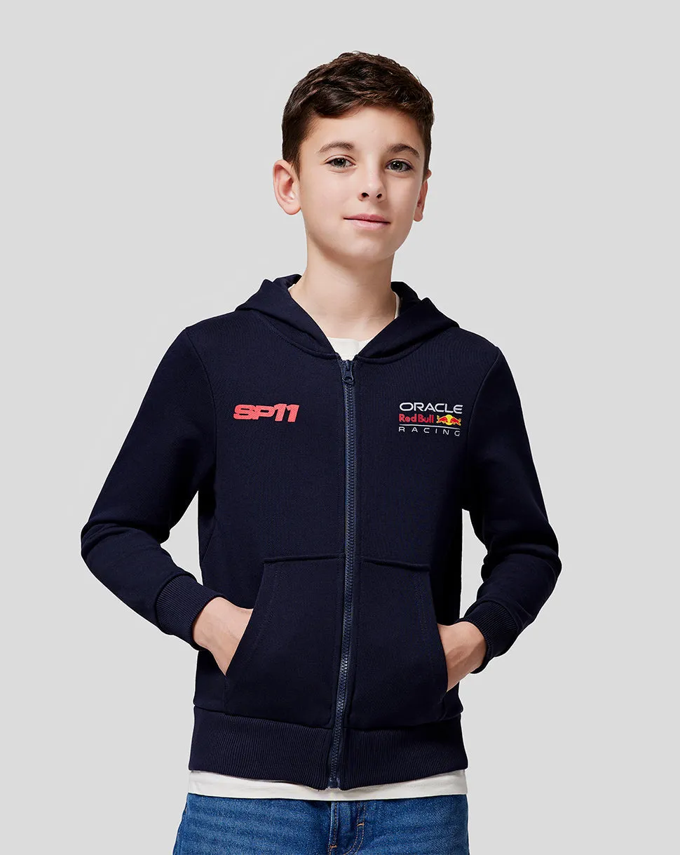 Oracle Red Bull Racing Juniors Checo Race Car Zip Hoodie - Night Sky