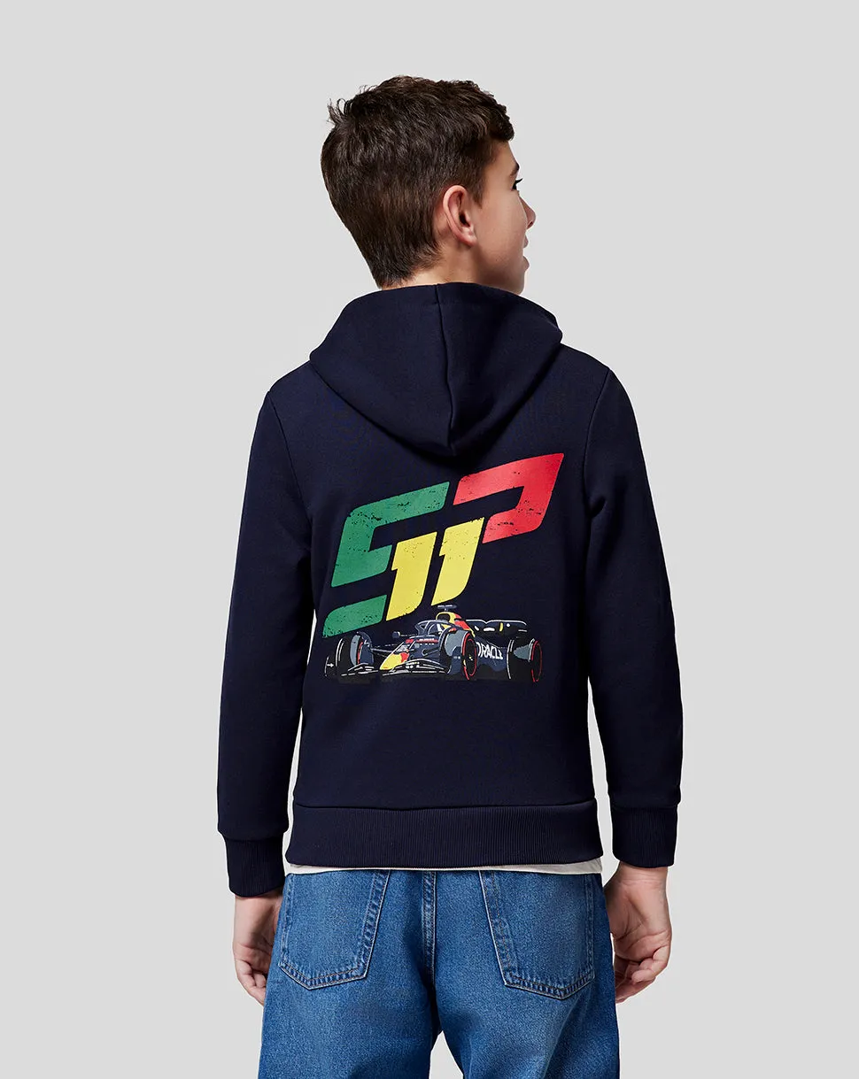 Oracle Red Bull Racing Juniors Checo Race Car Zip Hoodie - Night Sky