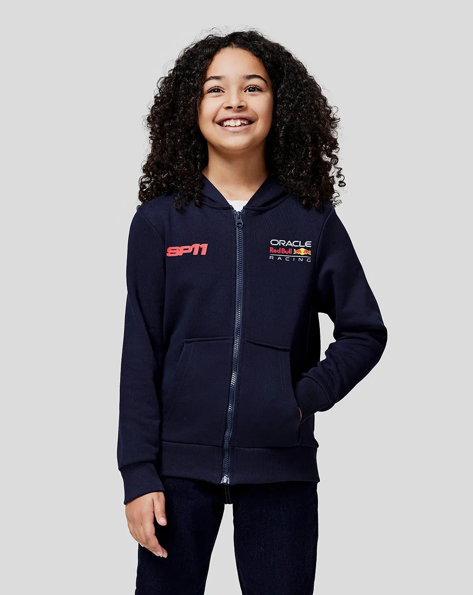 Oracle Red Bull Racing Juniors Checo Race Car Zip Hoodie - Night Sky