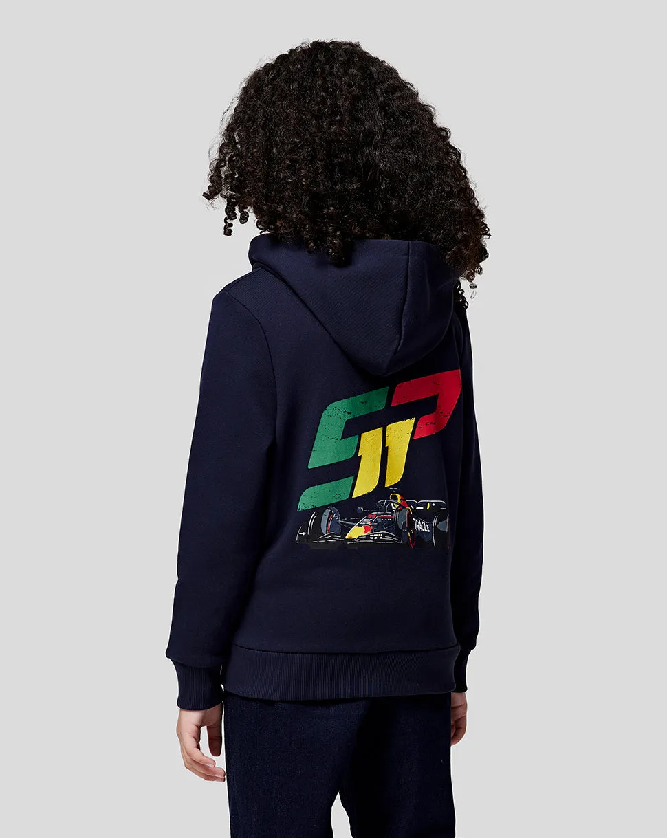 Oracle Red Bull Racing Juniors Checo Race Car Zip Hoodie - Night Sky