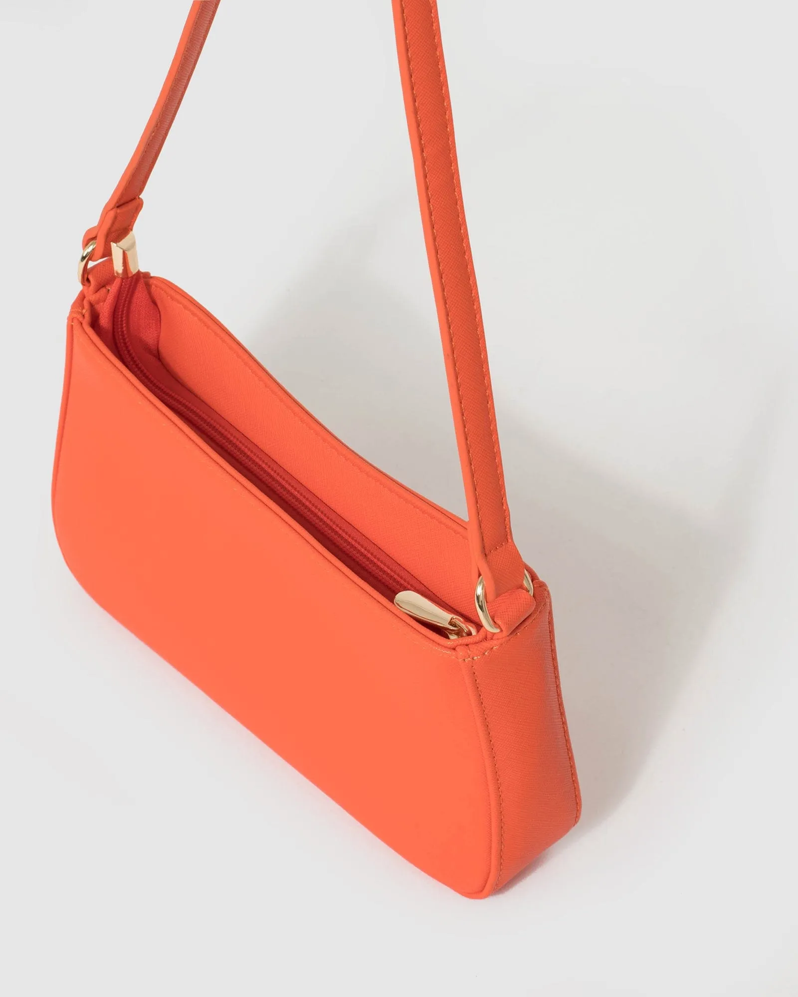 Orange Frankie Shoulder Bag