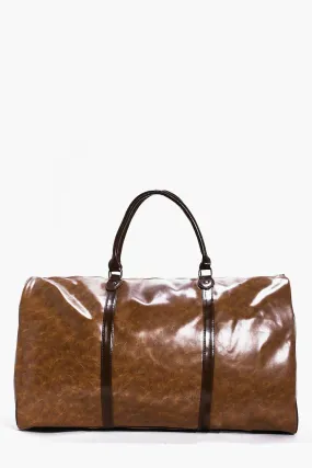 Oversized PU Weekend Travel Bag