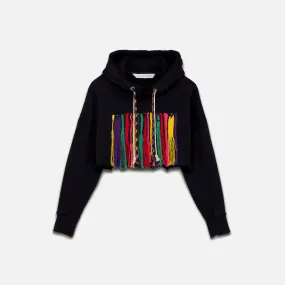 Palm Angels     x missoni melting logo hoodie